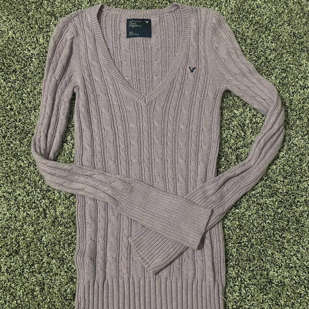Lavender American Eagle sweater